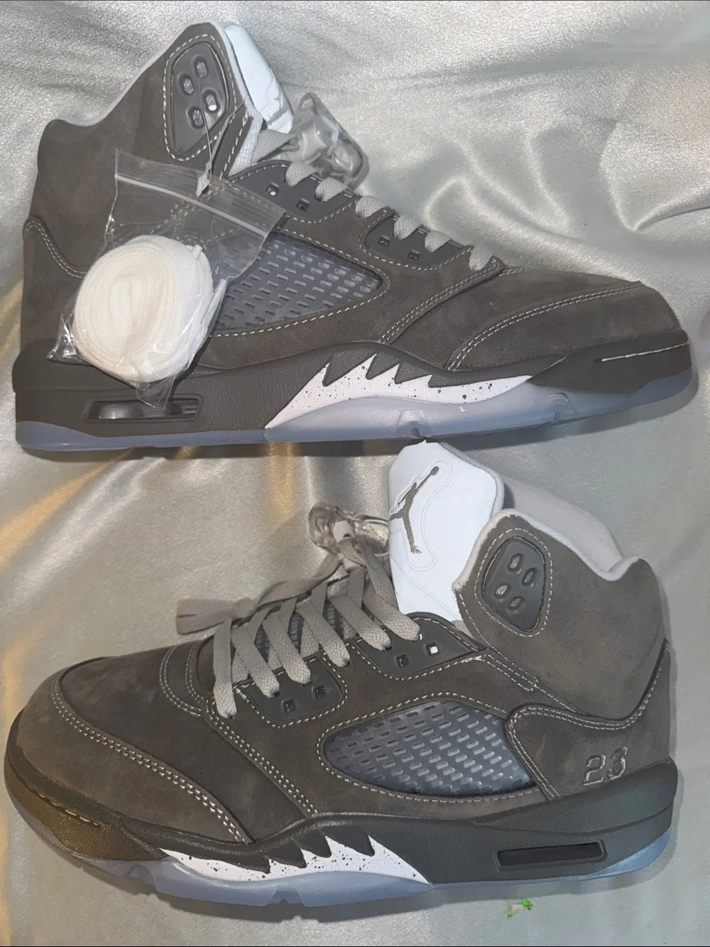 New! Air Jordan 5 Retro “Wolf Grey” (2026)! Authentic!